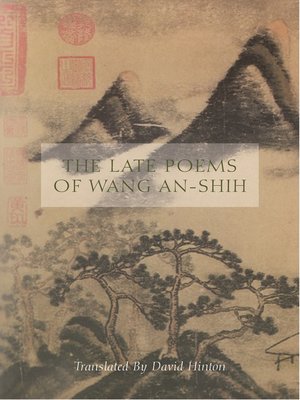 cover image of The Late Poems of Wang An-Shih